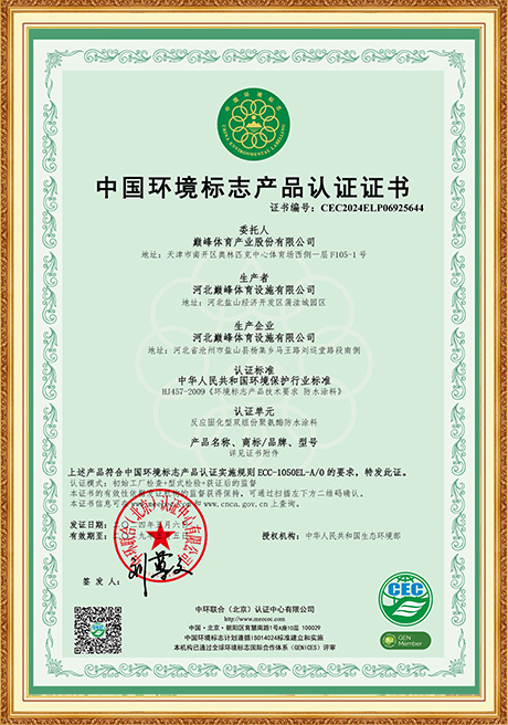 Certificate Of Honor